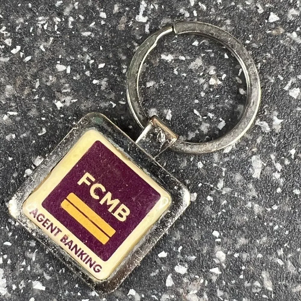 Vintage FCMB Agent Banking Keychain Keyring